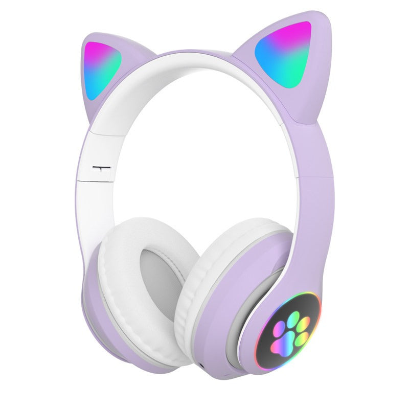 AURICULARES DE GATO BLUETOOTH RGB